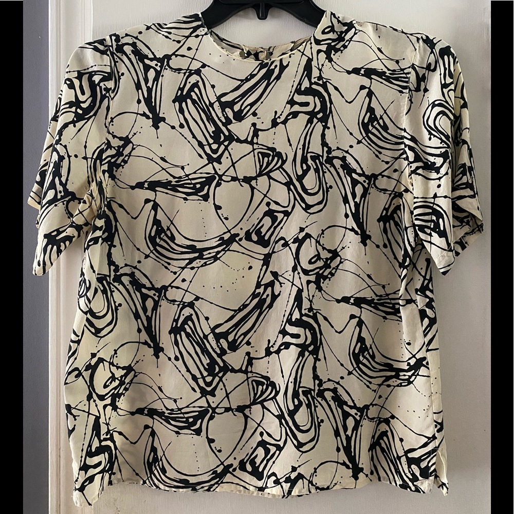 Awesome silk top